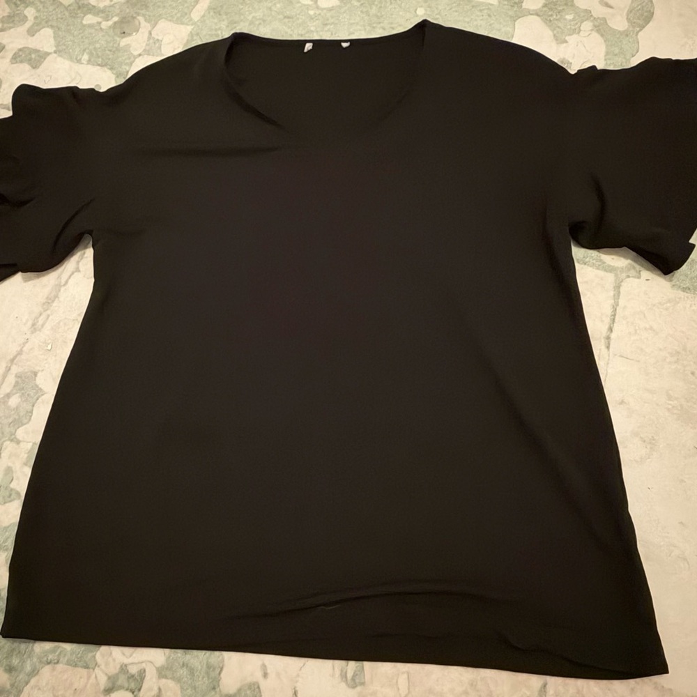 Elegant Black Women's Top